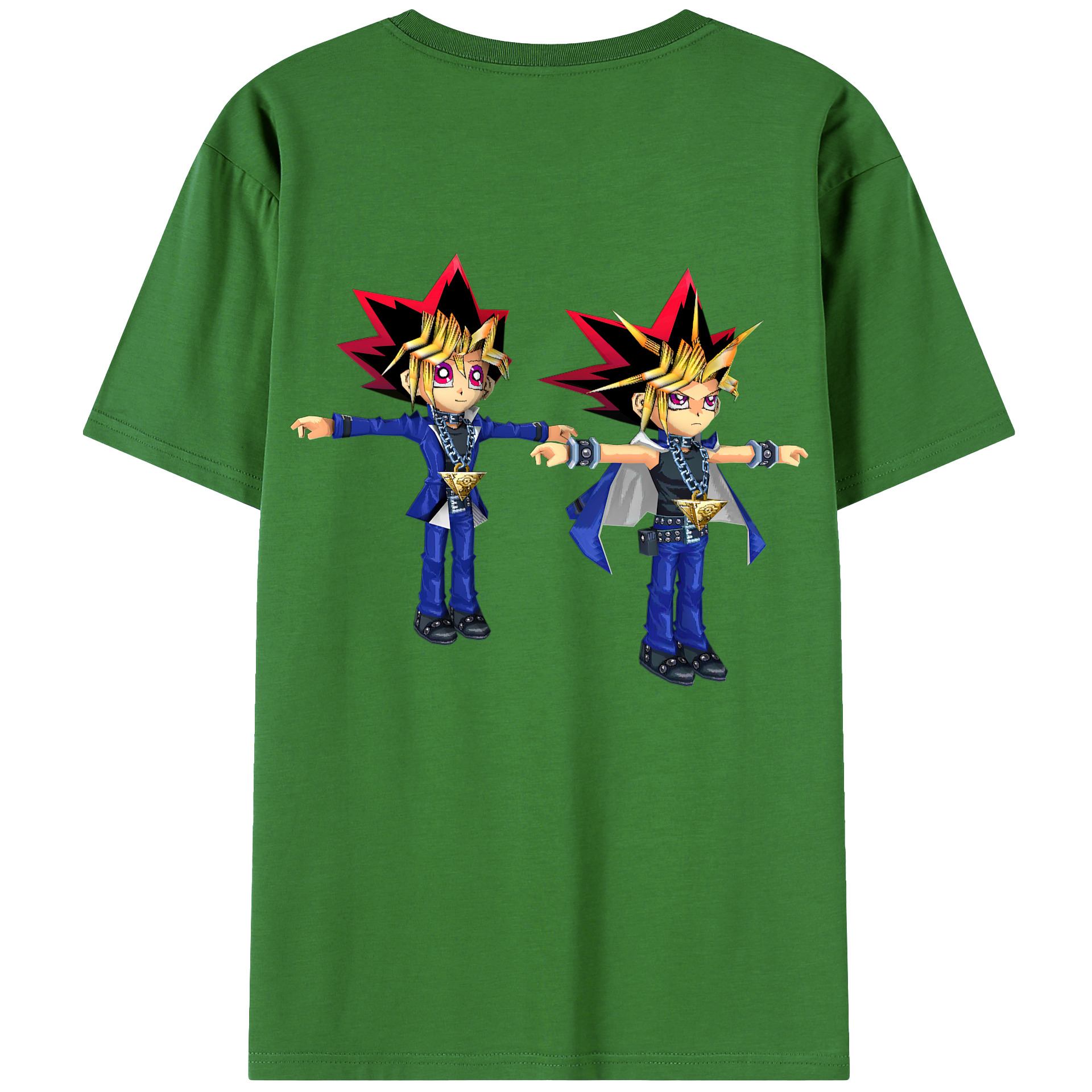 （画像用） 遊☆戯☆王 Yu-Gi-Oh! レディース半袖Tシャツ(バックプリント)